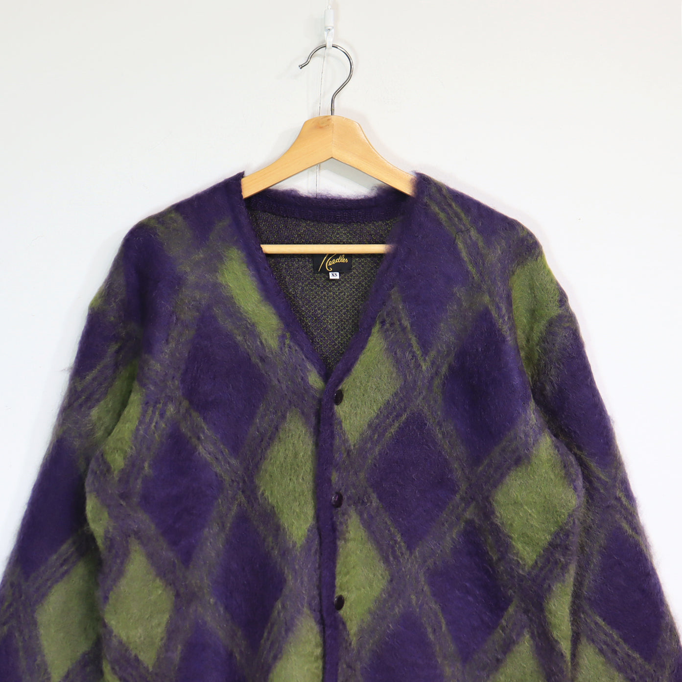 Needles：MOHAIR CARDIGAN -【Argyle】 – TAMANIWA