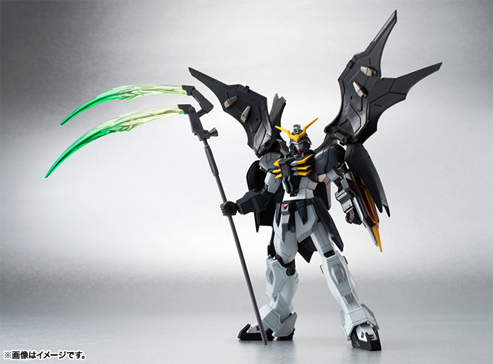 L ROBOT魂 新機動戦記ガンダムW デスサイズヘル 新機動戦記ガンダムW：“死神の鎌”ガンダムデスサイズヘルがMETAL ROBOT