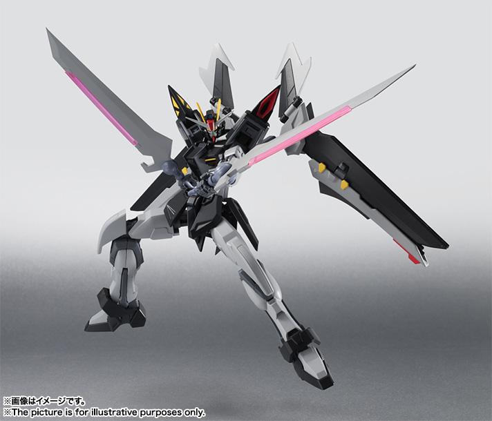 ア*ボ様 EG ストライクノワール　全塗装　完成品 ストライクノワール風　ジャン ストライクノワールガンダム」が「ROBOT魂 ver. A.N.I.M.E.」シリーズ