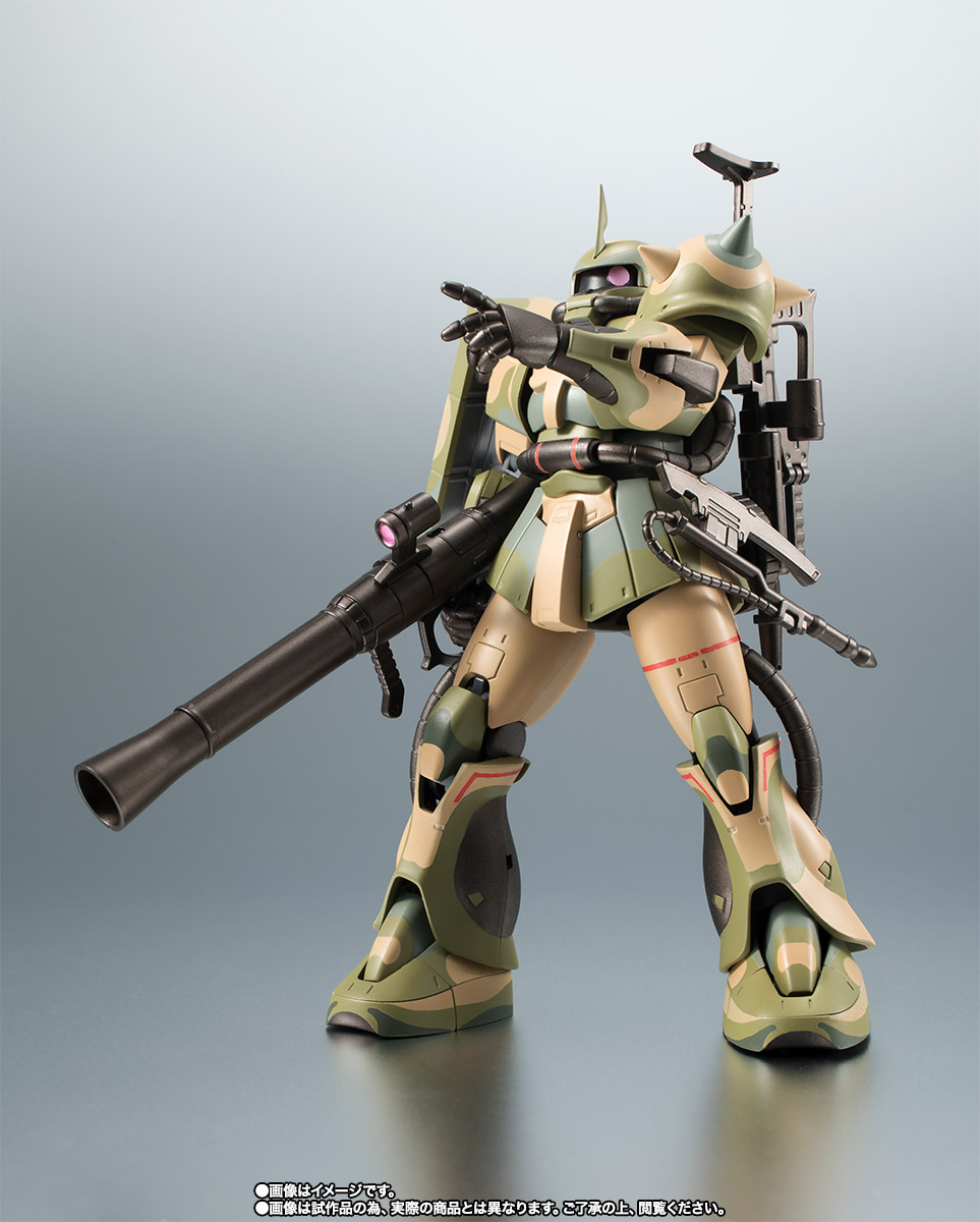 ROBOT魂 ＜SIDE MS＞ MS-06J 湿地帯戦用ザク ver. A.N.I.M.E. | 魂ウェブ