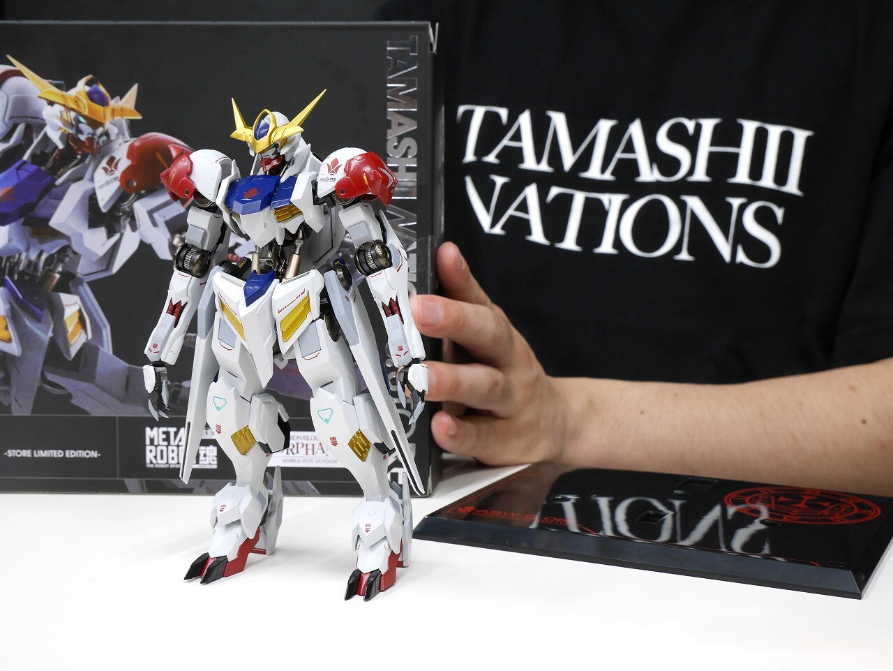 L ROBOT魂 ガンダムバルバトスルプス 【開封品】 魂ストア限定商品「METAL ROBOT魂 <SIDE MS> ガンダムバルバトスルプス