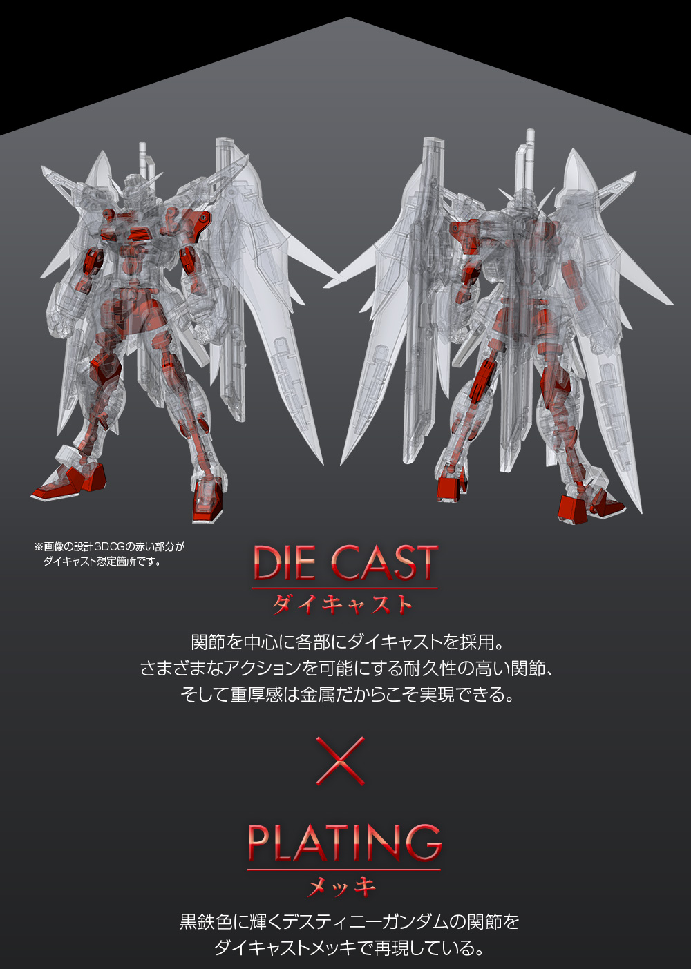 METAL ROBOT魂 デスティニーガンダム スペシャルページ | 魂ウェブ