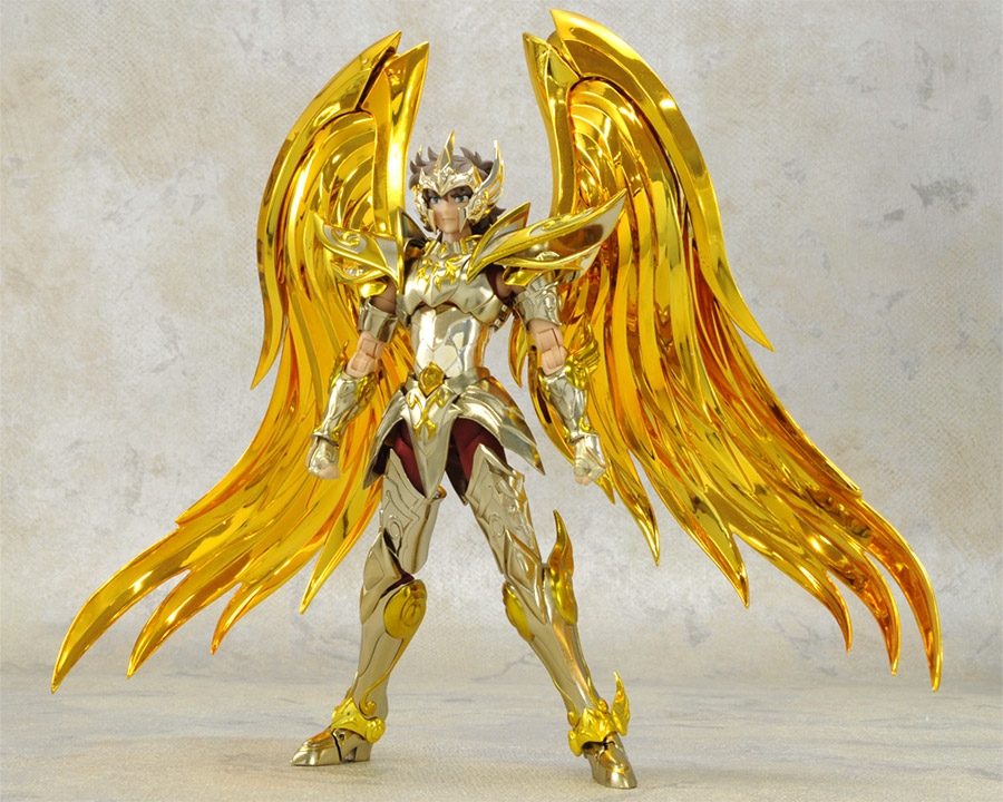 発売目前「聖闘士聖衣神話EX サジタリアスアイオロス（神聖衣