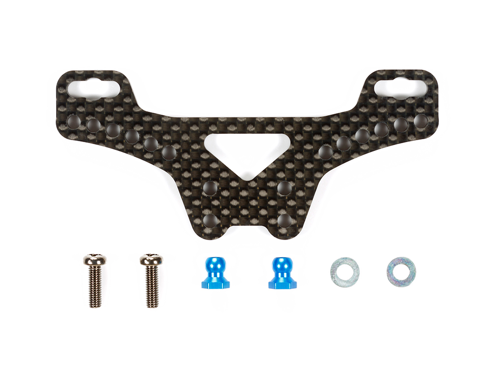 OP.1582 XV-01 カーボンロングダンパーステー （リヤ）: RCモデル