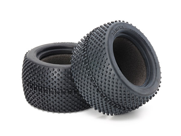 OP.1832 T3-01 リヤワイドピンスパイクタイヤ2本: RCモデル｜TAMIYA