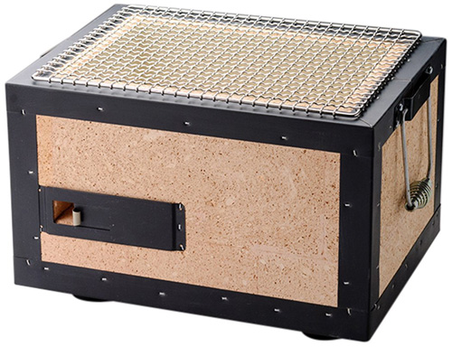 珪藻土炭火コンロBQ8F | 業務用備長炭・オガ炭・木炭販売の専門店【炭
