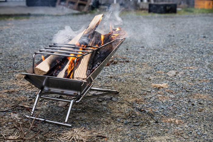 TOKYO CRAFTS 初のプロダクト】焚火台「KUBERU」の製品ストーリー