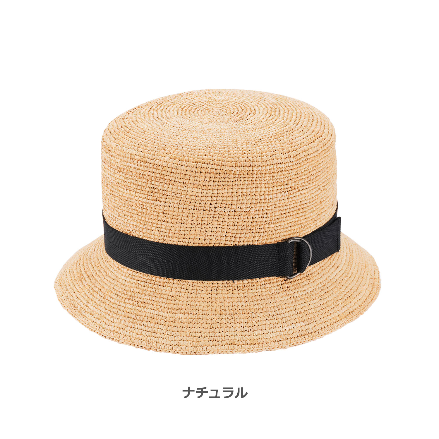 田中帽子店Corta（コルタ）ラフィア バケットハット 紳士用帽子 田中