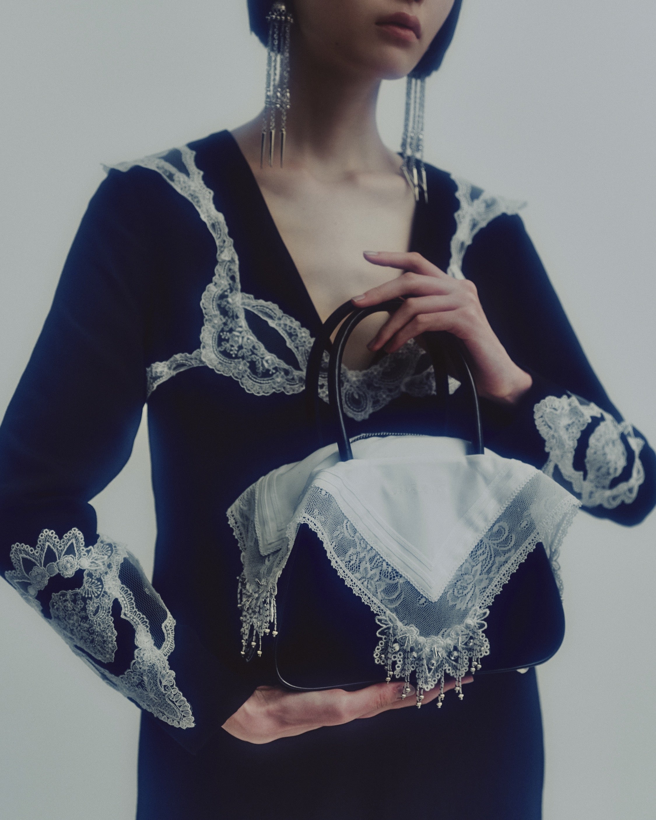 tanakadaisuke(タナカダイスケ)|ドレス|lace bra mini onepiece