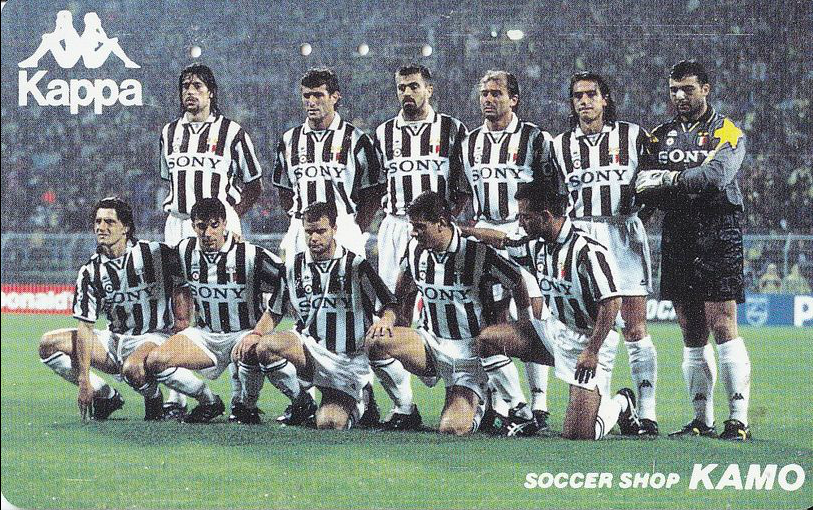 Original 1995/97 Juventus home shirt(L)