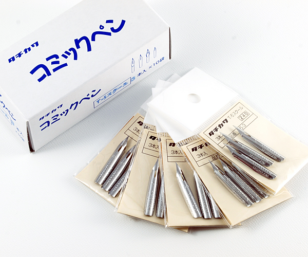 ペン先 タチカワコミックペン T-5スクールペン 3本入り ｜ 株式会社
