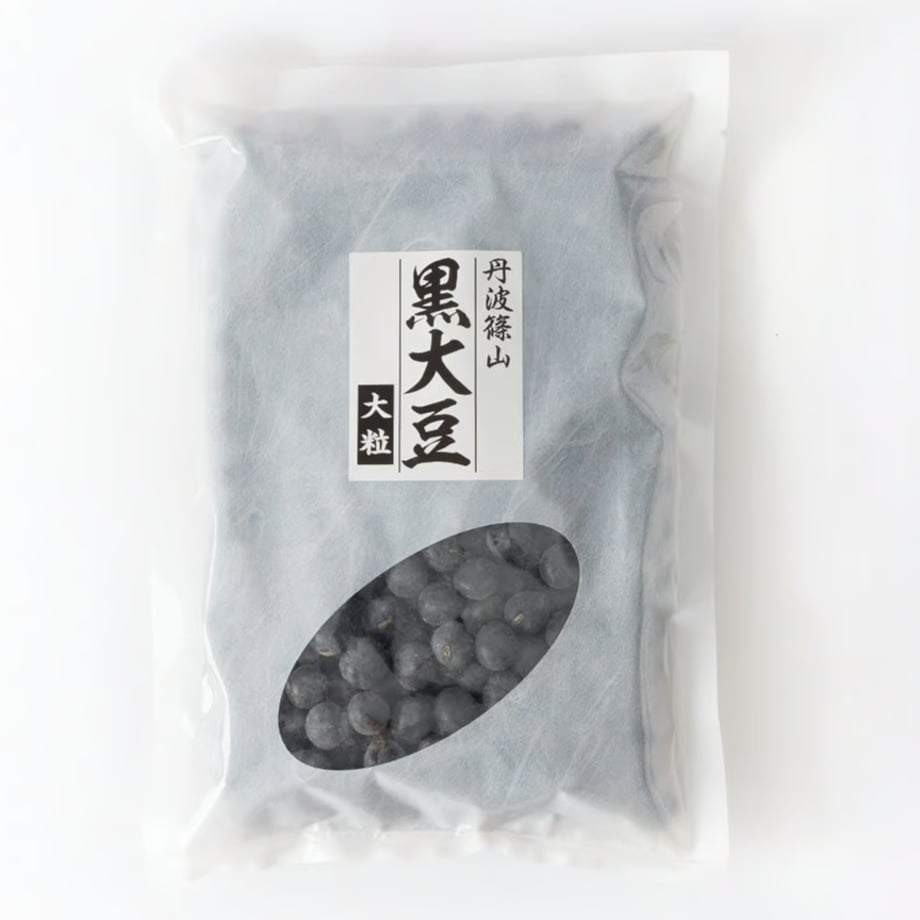 令和7年産 丹波篠山黒大豆【大サイズ】300g – 丹波たぶち農場