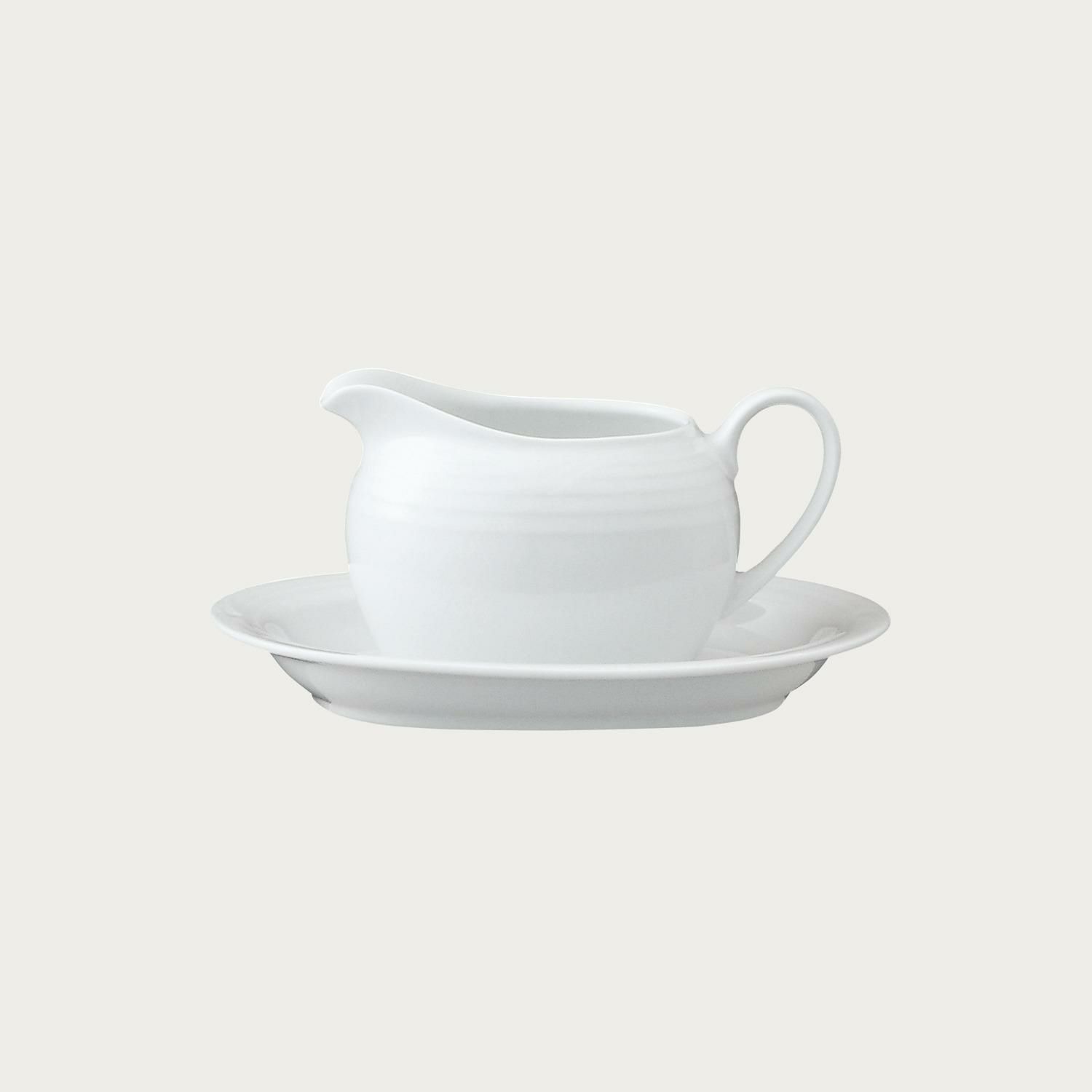 グレイスフルホワイト グレービーボート | ノリタケ食器公式オンライン