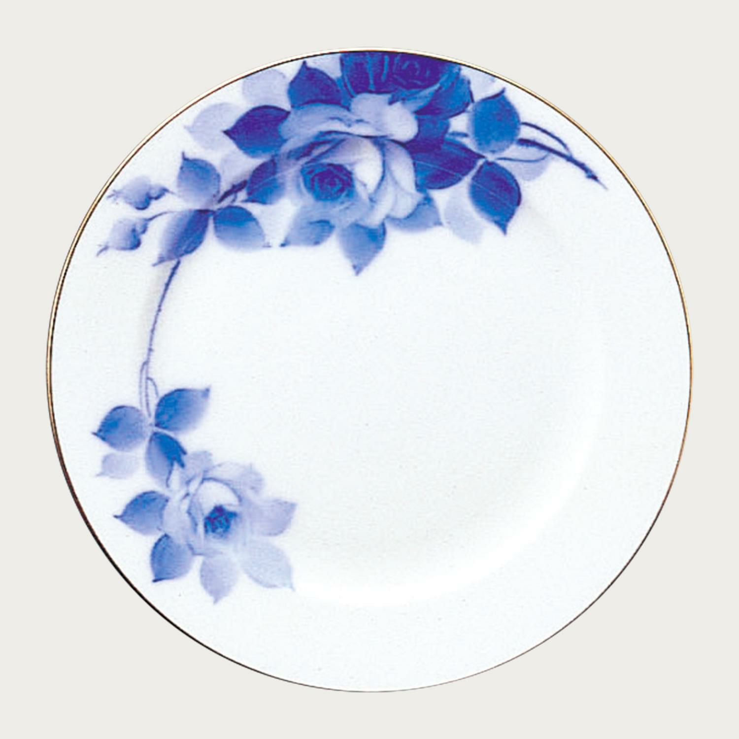 大倉陶園］ブルーローズ(8011) 26cmミート皿 | ノリタケ食器公式