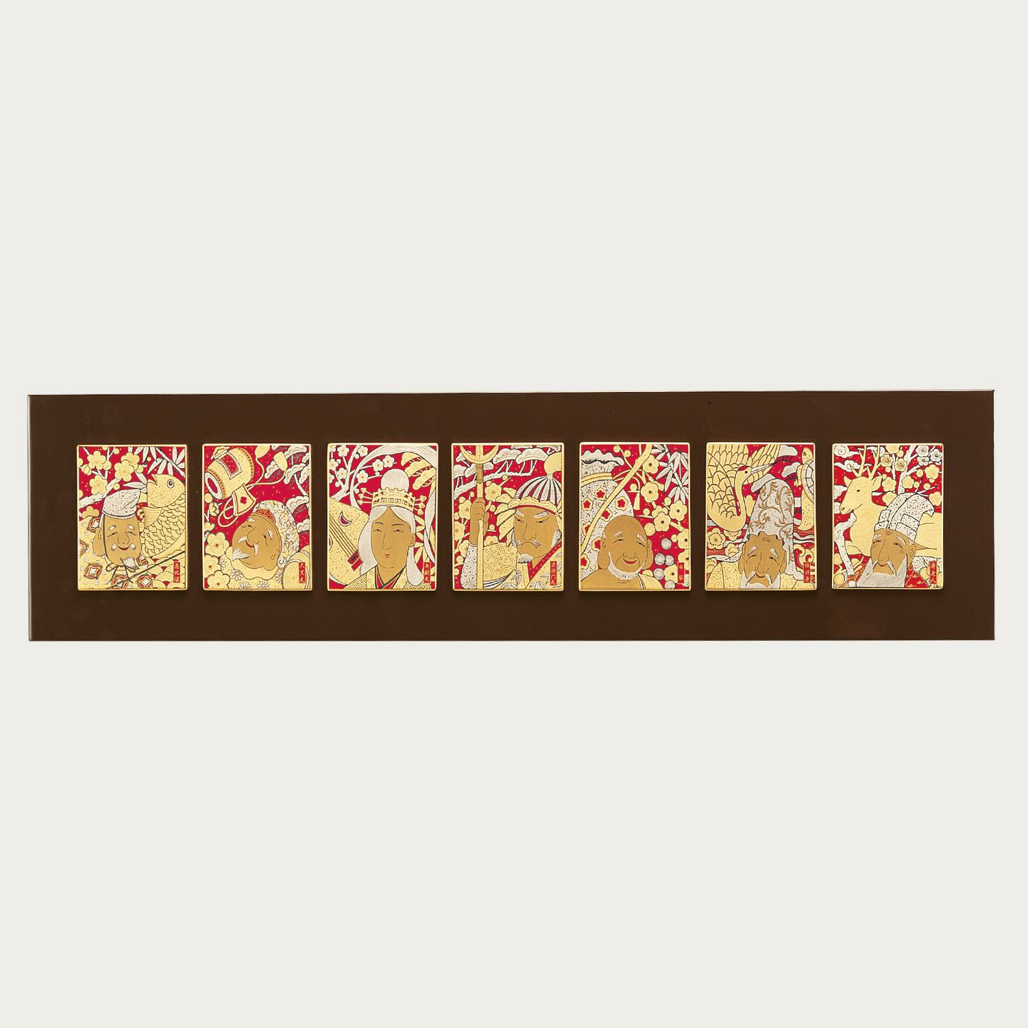 陶額 七枚組陶額 “七福神” | ノリタケ食器公式オンラインショップ