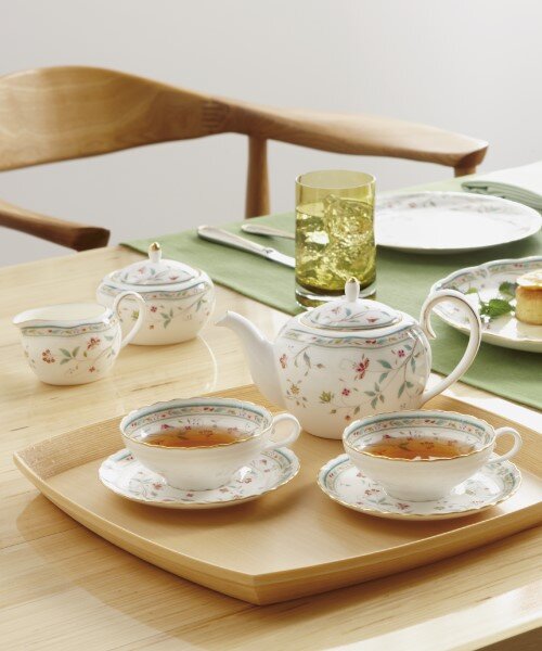 花更紗 ティーカップ&ソーサー | ノリタケ食器公式オンラインショップ