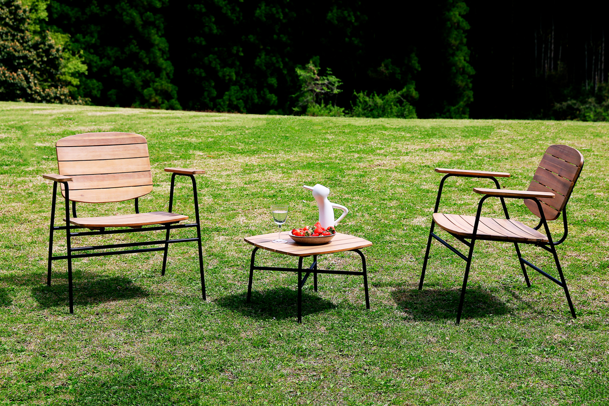 オルベック テーブルセット(T:W49×D49)(C:W70×D67)税込￥76,000 | 高野