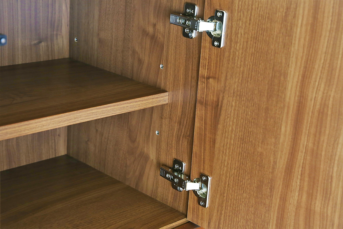 レッチェ 80ハイキャビネット WALNUT(W50×D39.5×H129.5cm)税込