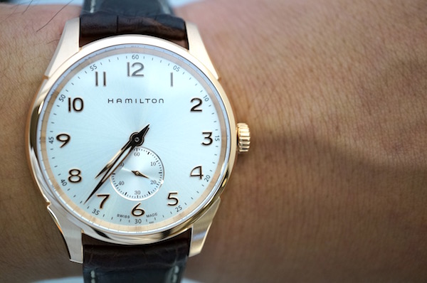 安心なハミルトン ジャズマスター シンラインプチセコンド H38441553