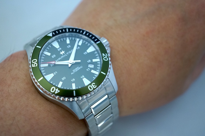 H82375161 安心なハミルトンカーキネイビースキューバオート グリーン