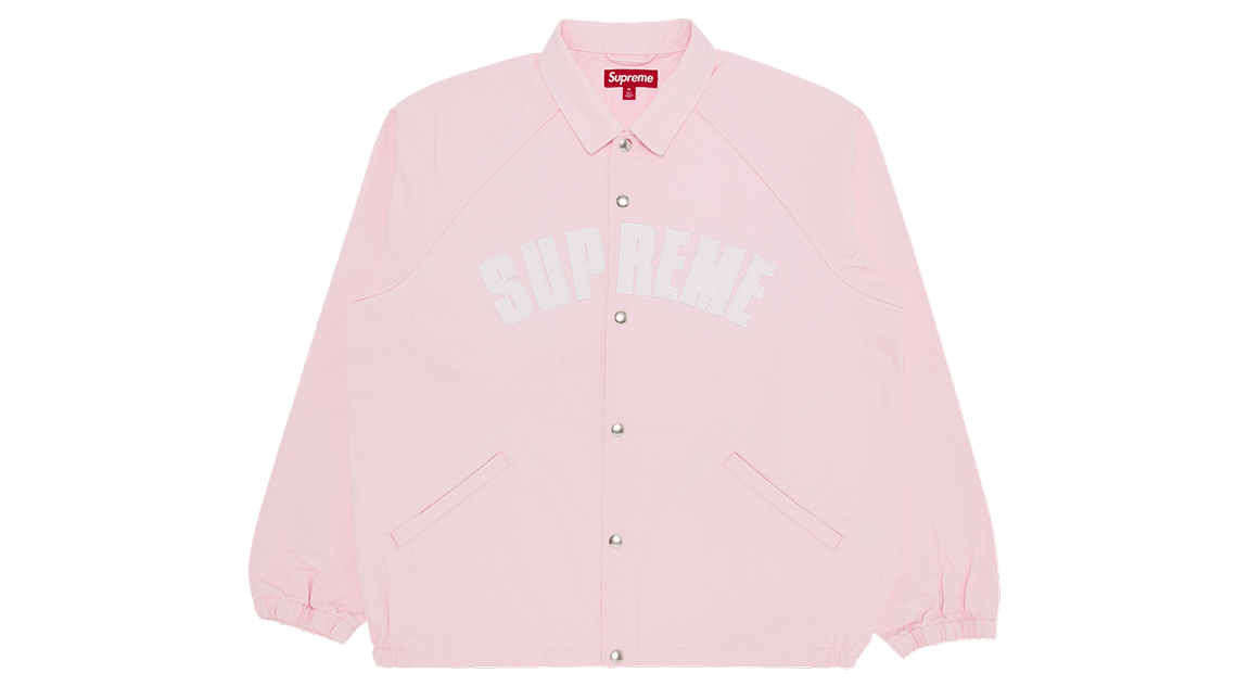 Supreme Arc Denim Coaches Jacket Pink (SS25) – Takeoff Copenhagen