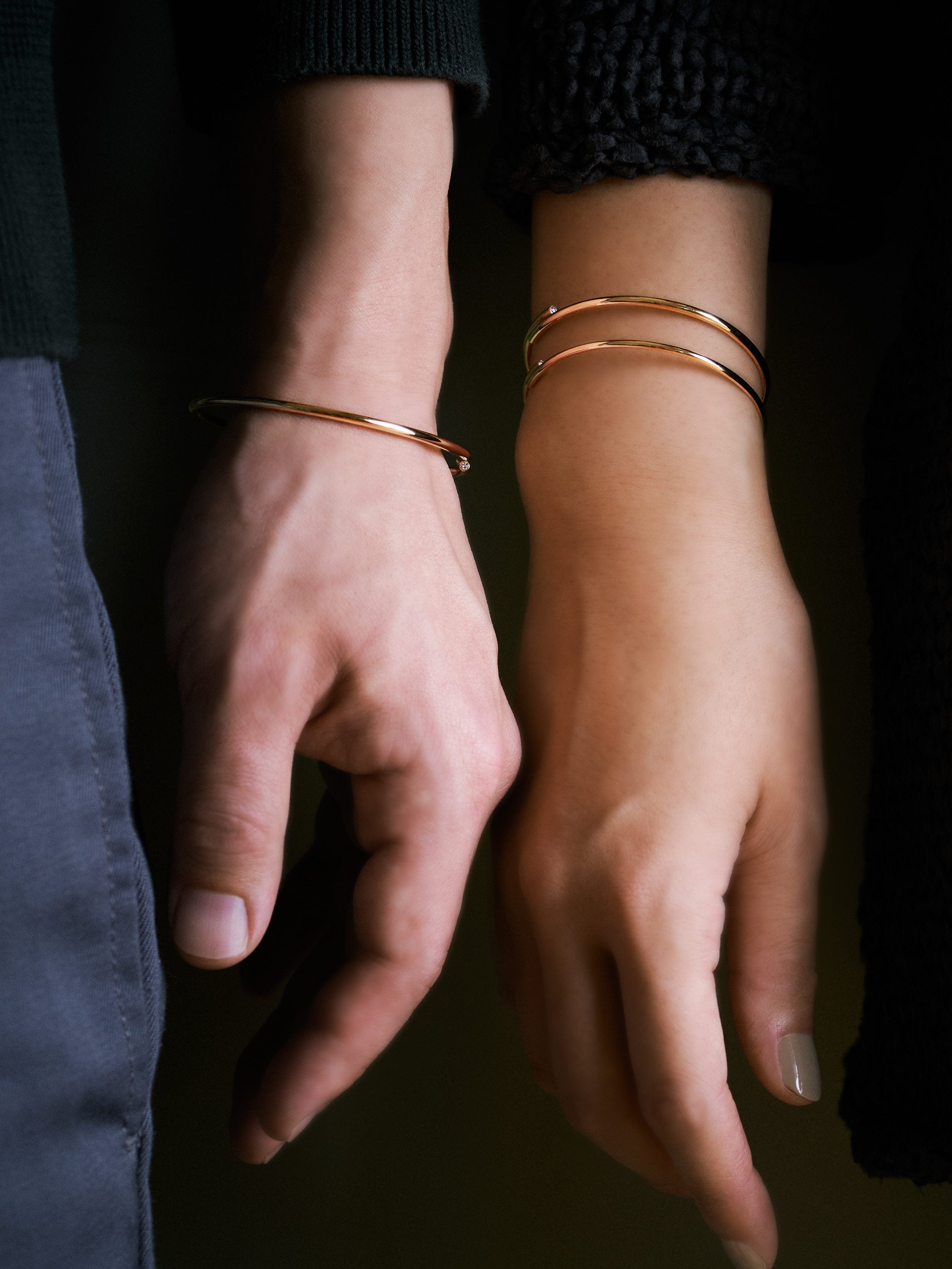 CROSSING / Bracelet / Round / 1.8MM / S