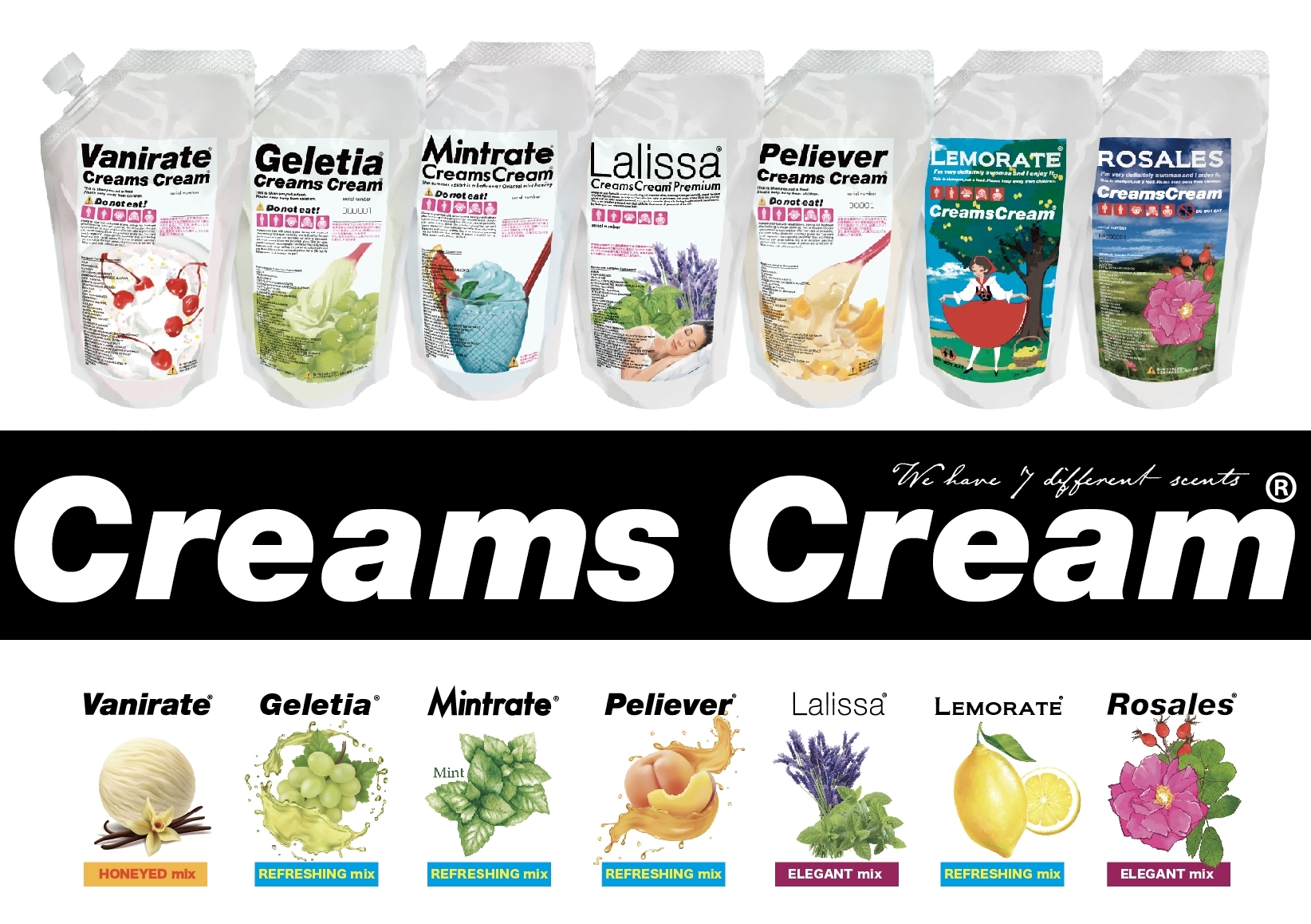 泡が立たない全身洗浄料〜Creams Cream〜 - 業務向け美容商材の専門