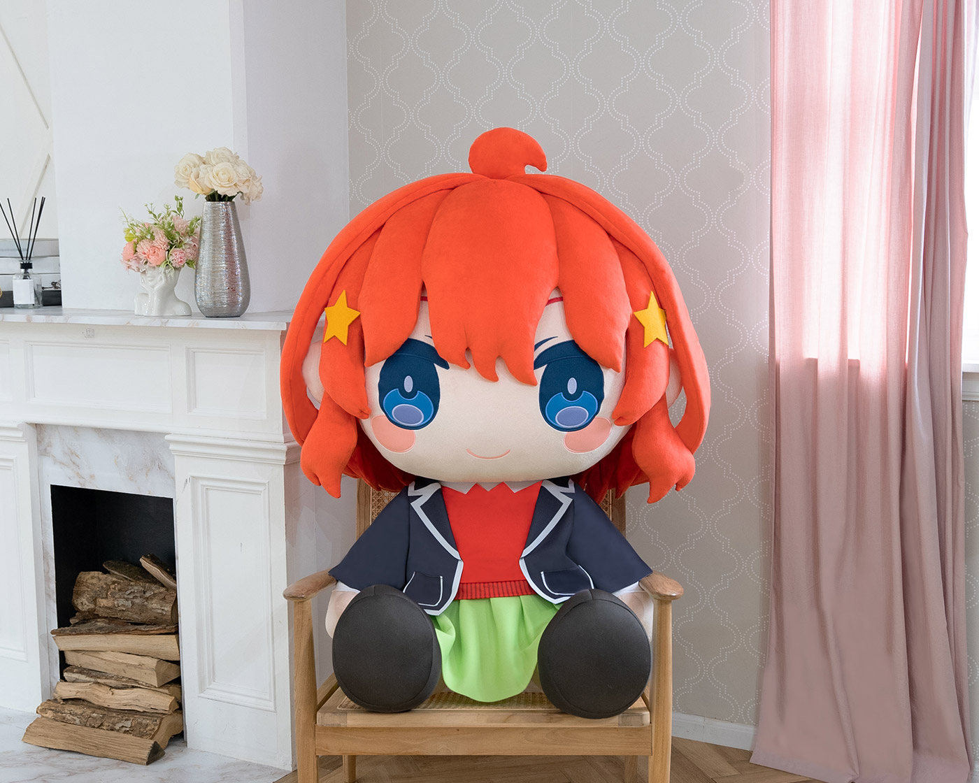 どきゅーと 映画「五等分の花嫁」 超特大ぬいぐるみ 中野五月｜TAITO