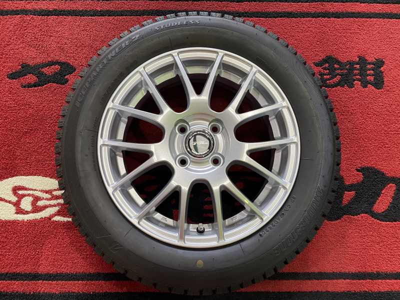 スタッドレスセット ブリヂストン TOPRUN M7 カラー：シルバー