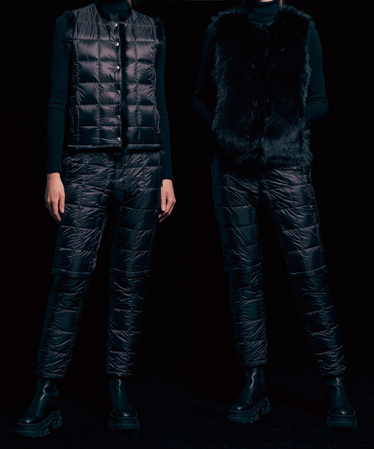 TAION EXTRA｜タイオン エクストラ |[MENS]SLIM INNER DOWN PANTS