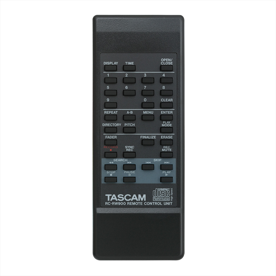 CD-RW900SX | CD Recorder/Player | TASCAM - United States