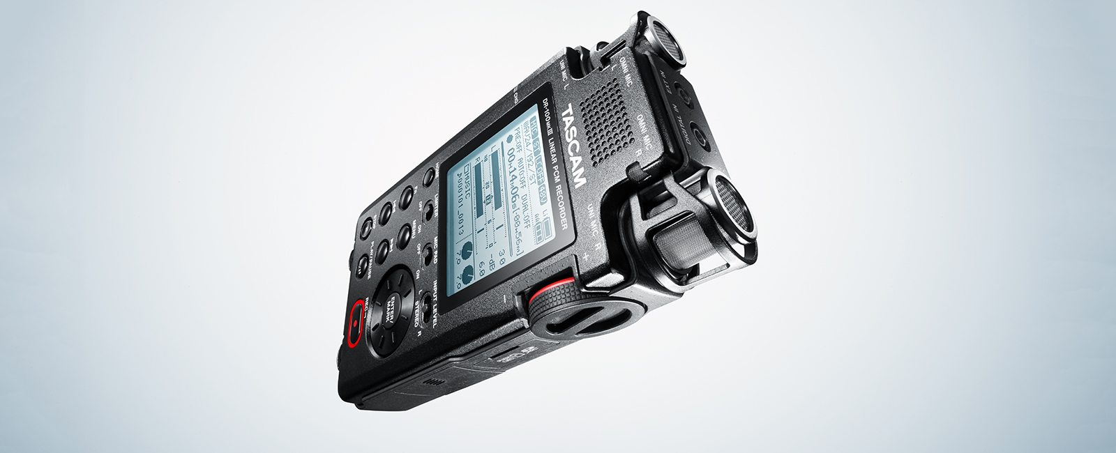 DR-100MKIII | リニアPCMレコーダー | TASCAM (日本)