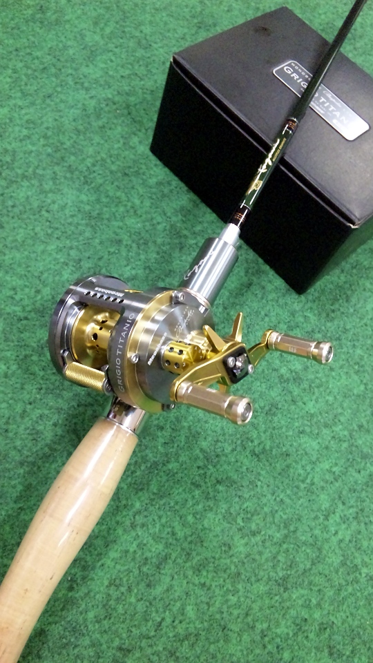 Megabass MONOBLOCK BESPOKE GRIGIO TITANIO: ICMルアー