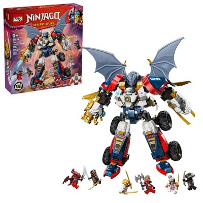 LEGO NINJAGO Zane's Ultra Combiner Mech Ninja 4-in-1 Building Toy