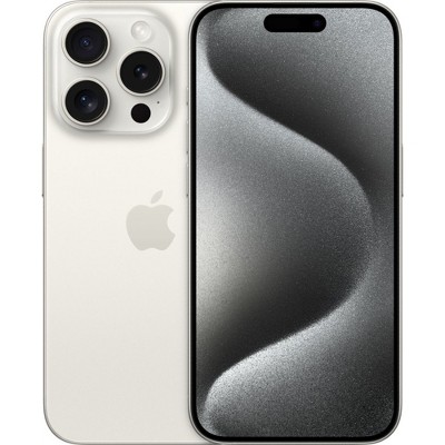 Apple iPhone 16 Pro (256GB) - White Titanium : Target