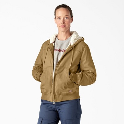 Dickies Women's Fleece Lined Duck Canvas Jacket : Target