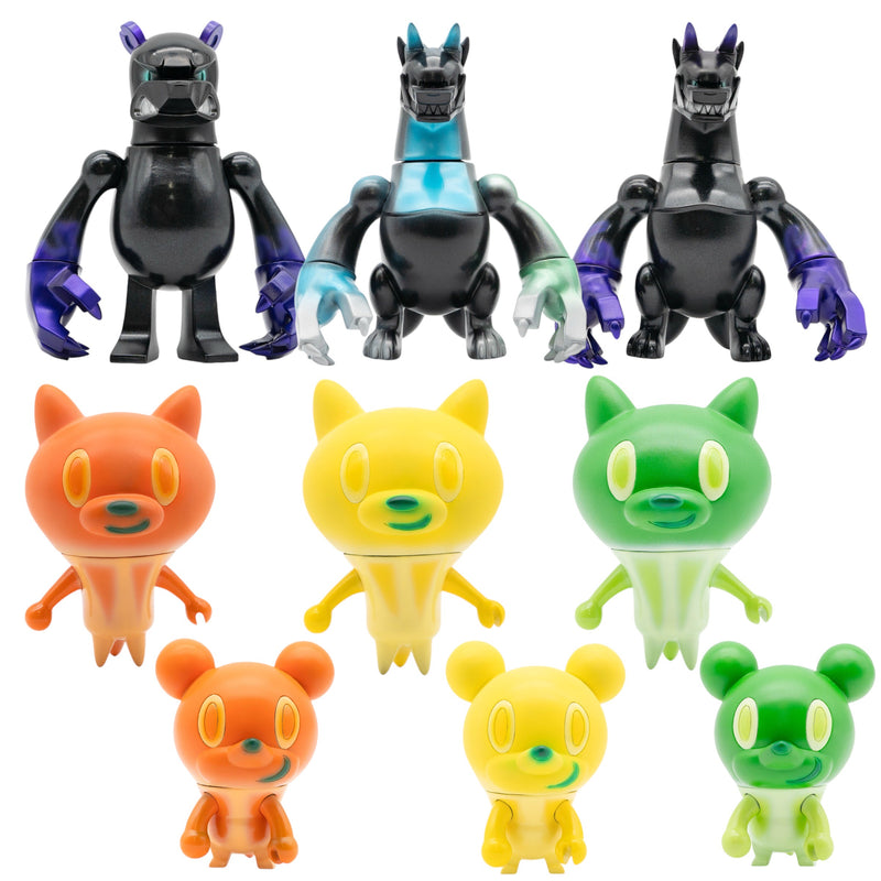 Limited】TOUMA HOUNDDRAGONS・KNUCKLEBEAR・maocat・KAZU MOUSE T