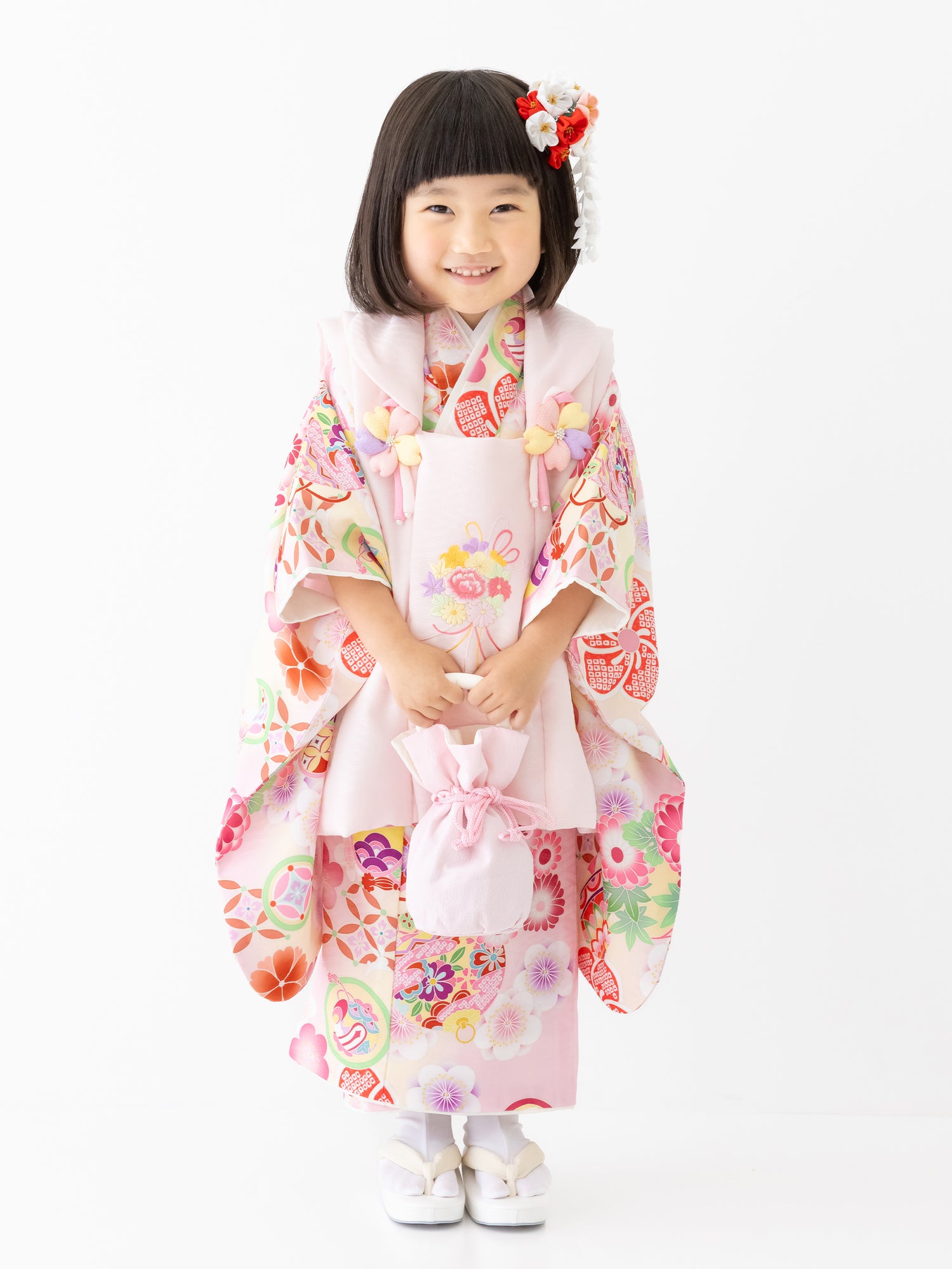 S0315 まり/ピンク | 七五三着物レンタル | tententen – tententen