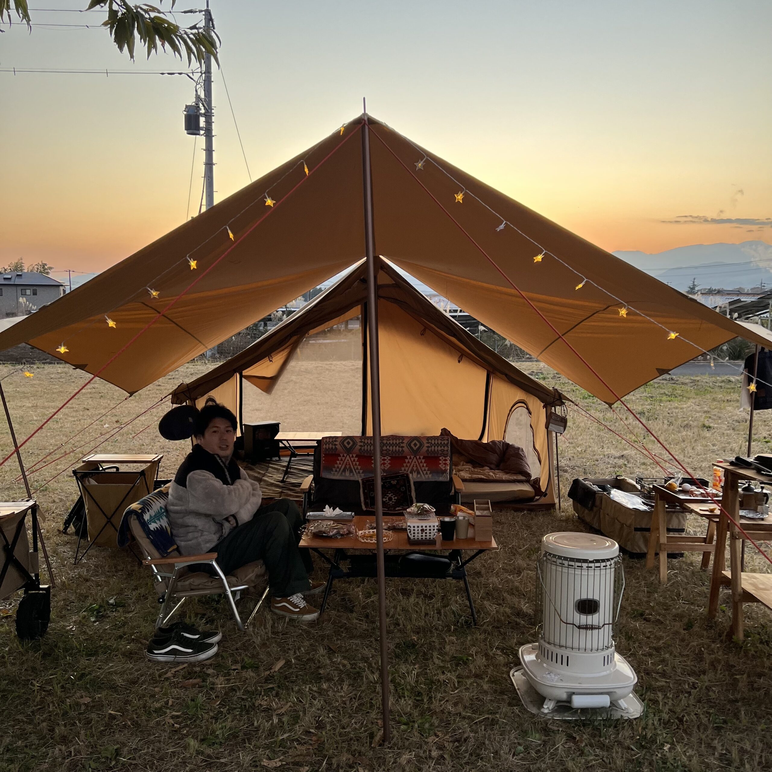 エイテント（タン） - TENT MONSTER RENTAL