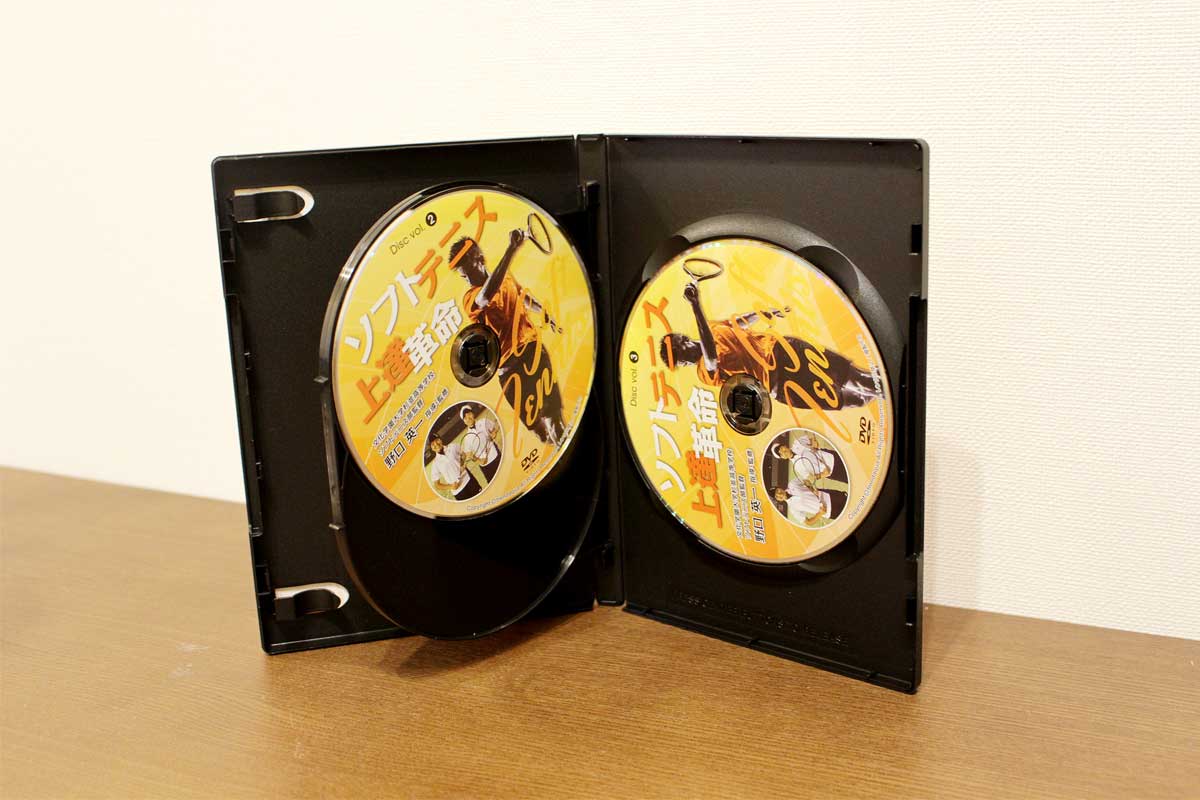 ソフトテニス 上達革命 DVD (Disc vol. 1 2 3) 【公式通販】