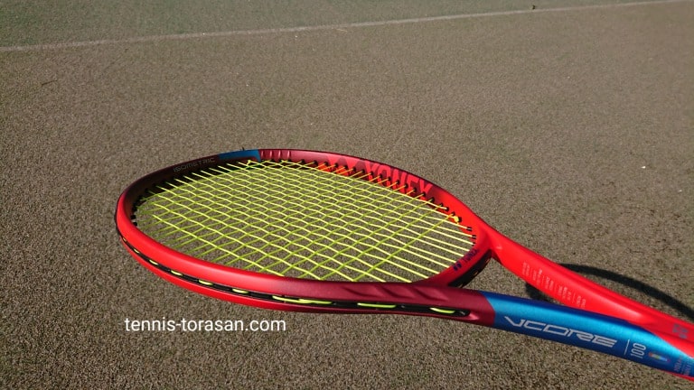 Yonex Vcore 100 2021 インプレ 評価 感想レビュー 柔らか超スピン