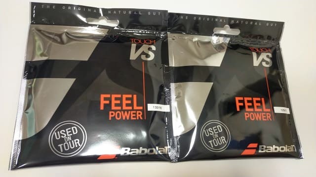 バボラ ナチュラルガット タッチVS 新品2パック vsタッチ ナチュラル