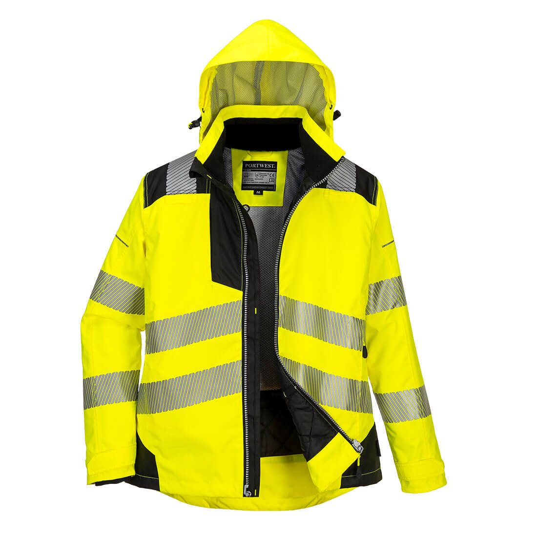 Portwest PW382 – PW3 Hi-Vis Women's Winter Jacket Yellow/Black