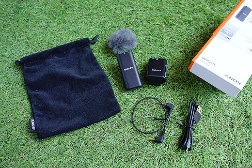 レビュー】Vlog撮影の定番ワイヤレスマイク『ECM-W2BT』実機レポート