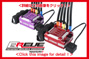 ReveD BREVE レッド ReveD BREVE ブレイブ RED ブラシレスアンプ