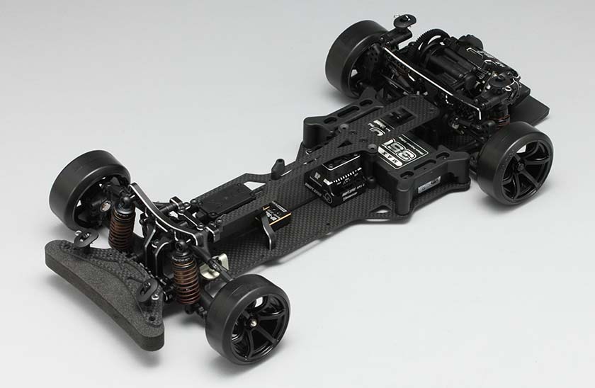 ヨコモ YD-2 RX メカ付き美品 未塗装RX-7ボディ&エアロキット小物付属