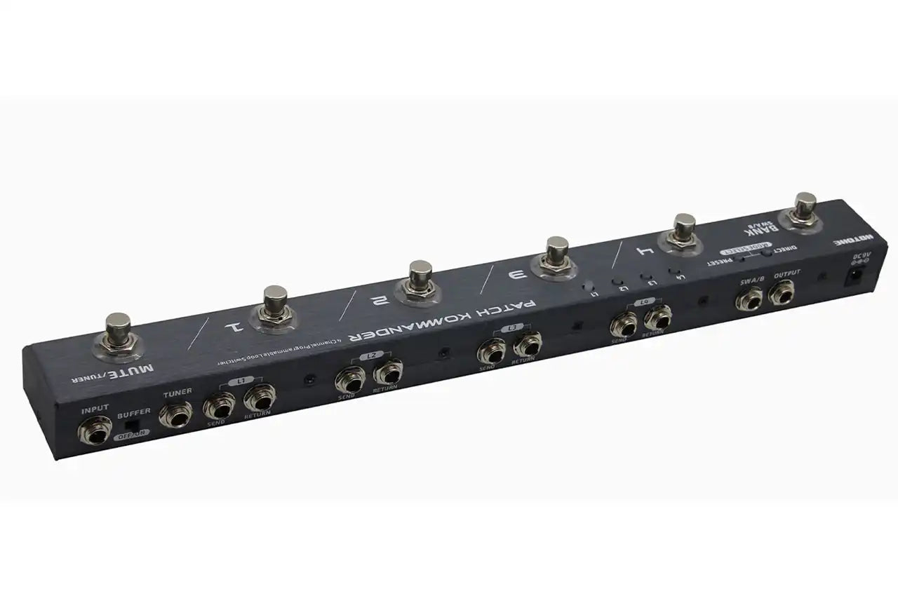 Hotone LS-10 Patch Kommander Loop Switcher - Terry Carter Music Store