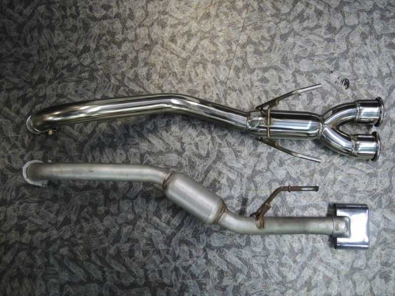 フィアット 500 TwinAir デュアロジック用マフラー（新規制車検対応）