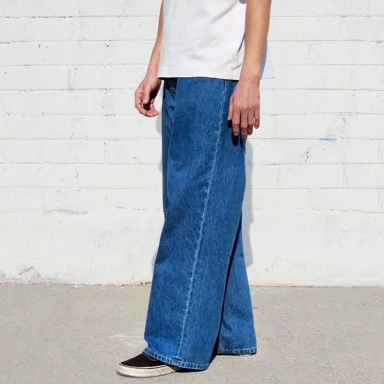 Neo Blue SUPER Baggy Jeans