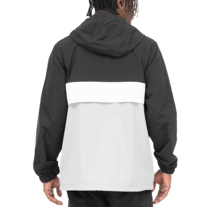Pro Club Men's Nylon Hooded Pullover Anorak Jacket
